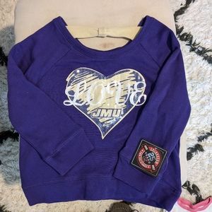 JMU sweatshirt 5T